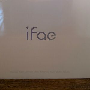 NIB Sealed IFAE Red Light Therapy Mask for Face and neck!